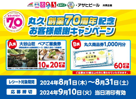 0909】山口県を中心に、マルキュウ・アルク・サンマート・ピクロスを展開するスーパーマーケット、株式会社丸久です。